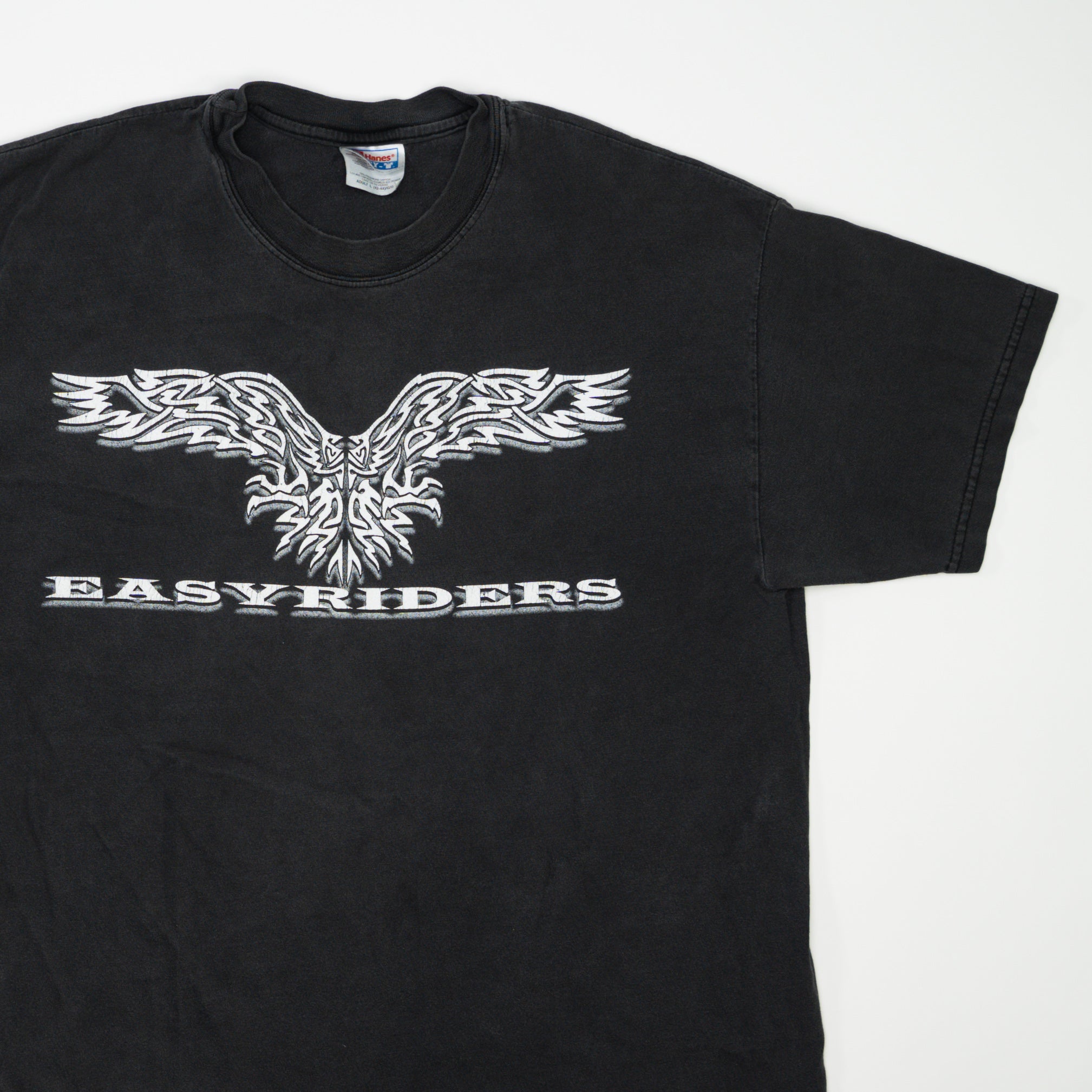 Vintage Washed Black Easy Riders Atlanta Tee (M)