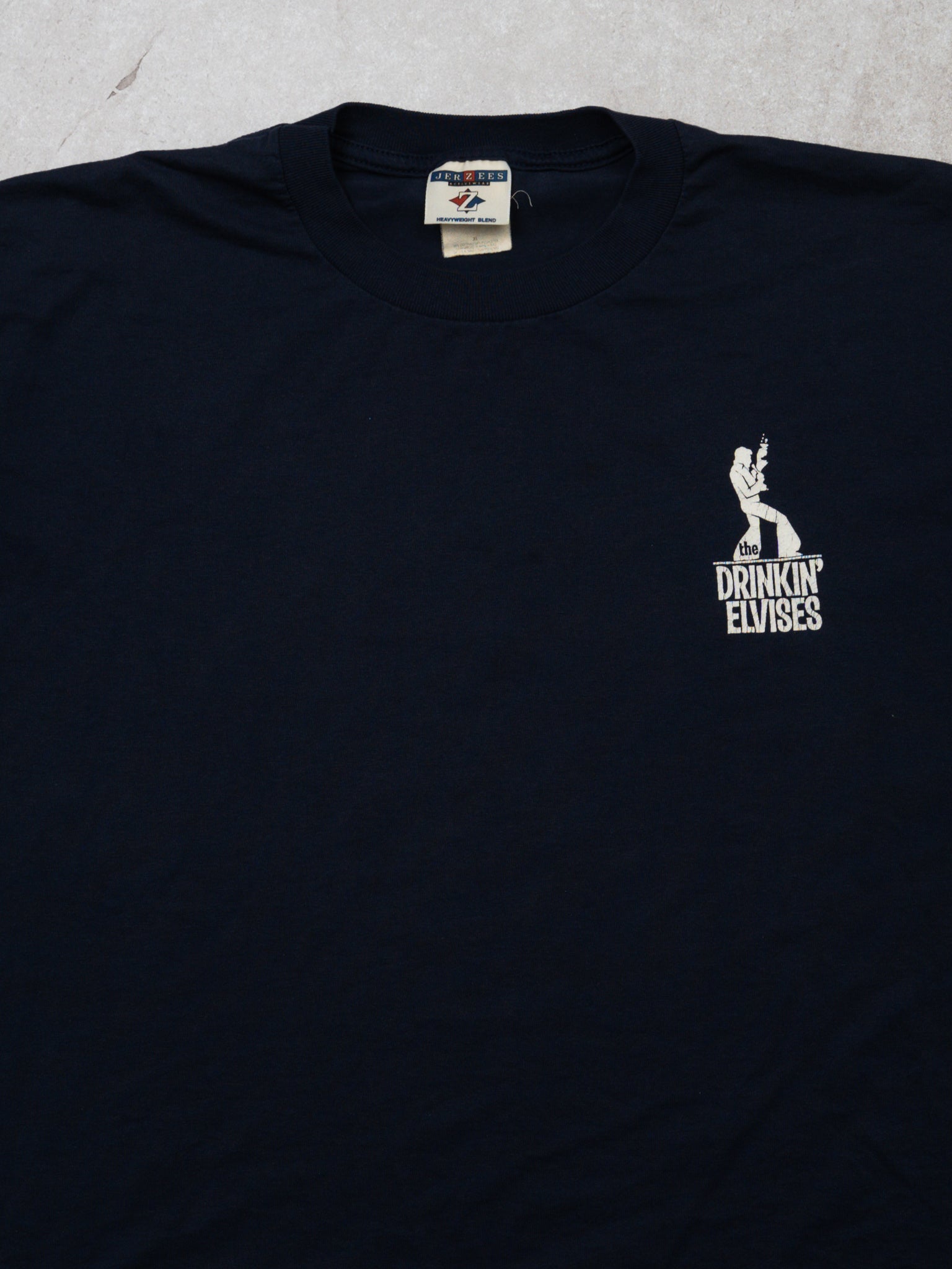Vintage 90s The Drinkin' Elvises Tee (L)