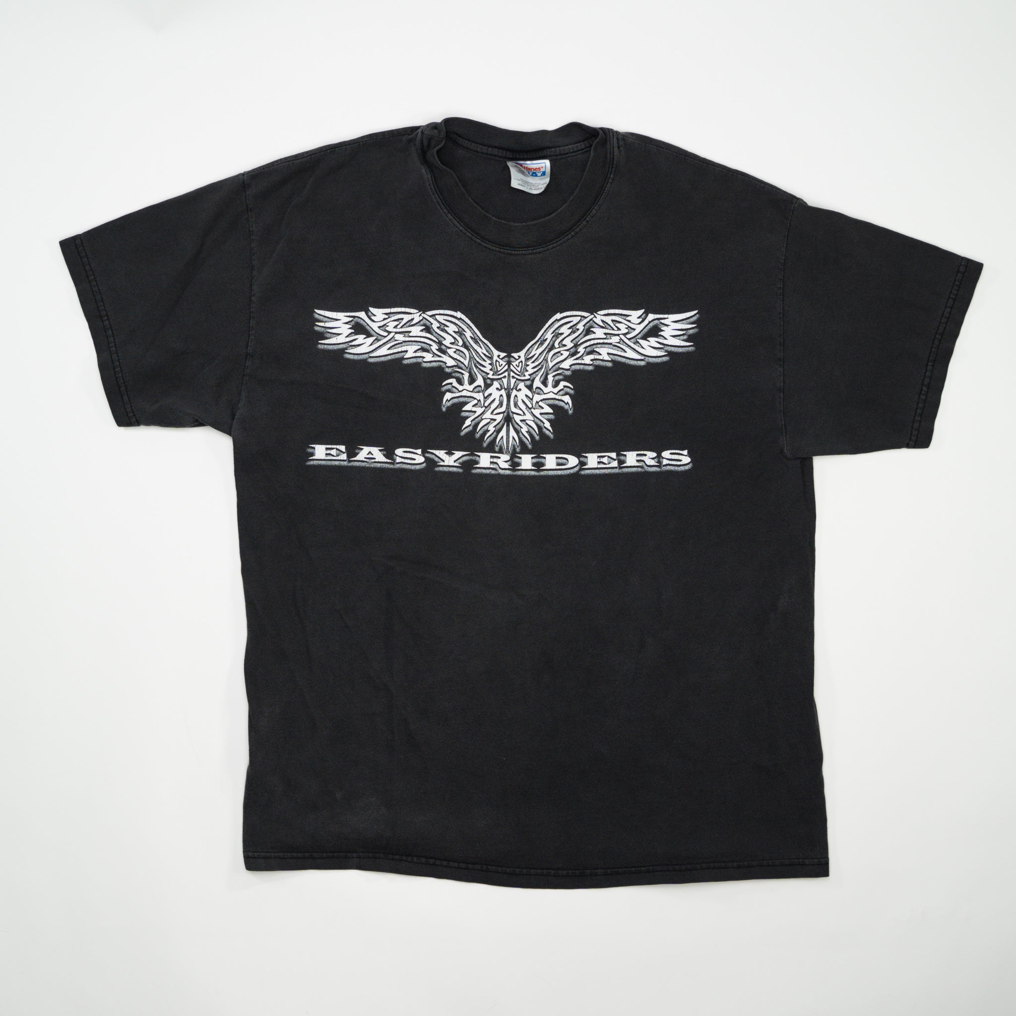 Vintage Washed Black Easy Riders Atlanta Tee (M)