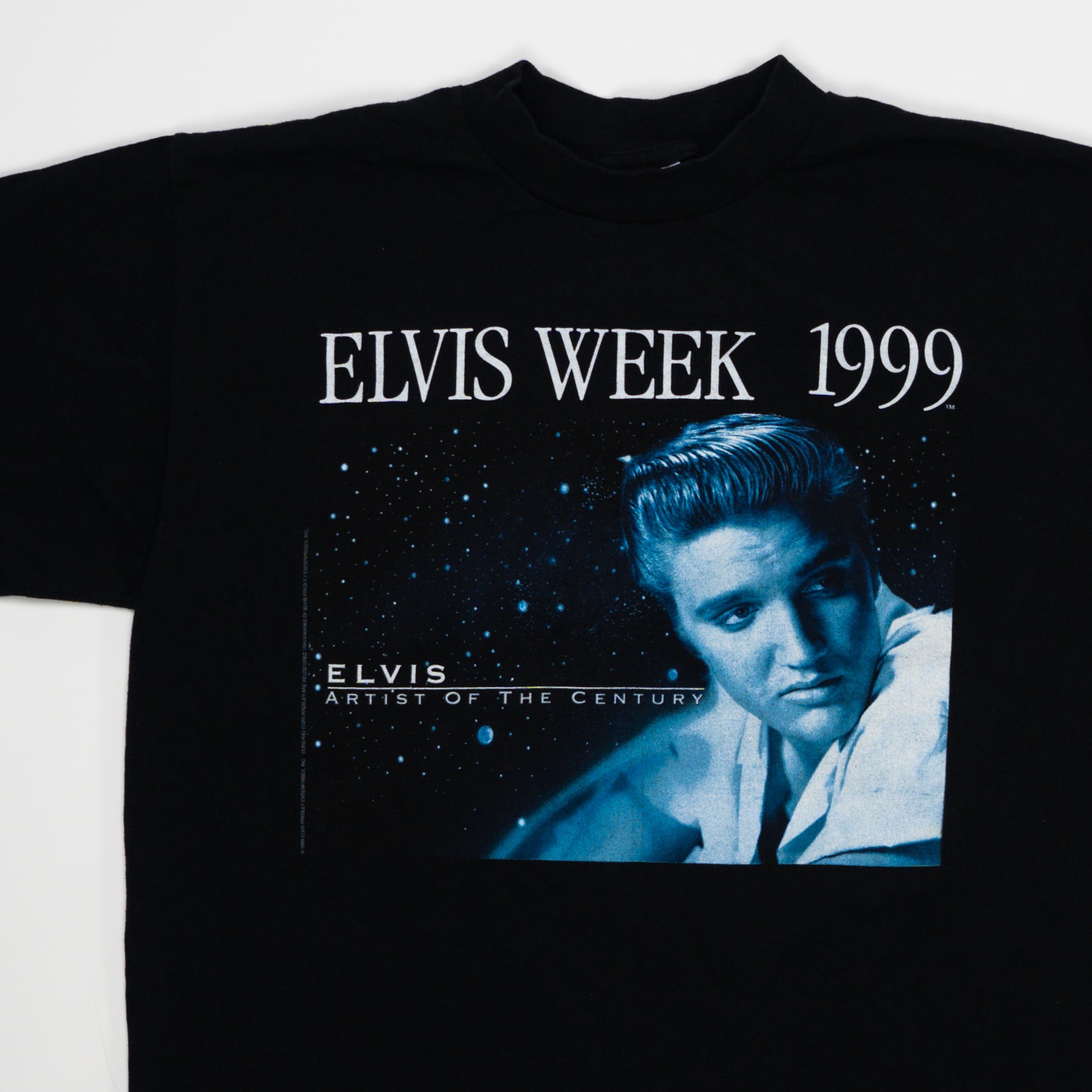 Vintage '99 Elvis Artist of the Century Tee (M) | Rebalance Vintage.