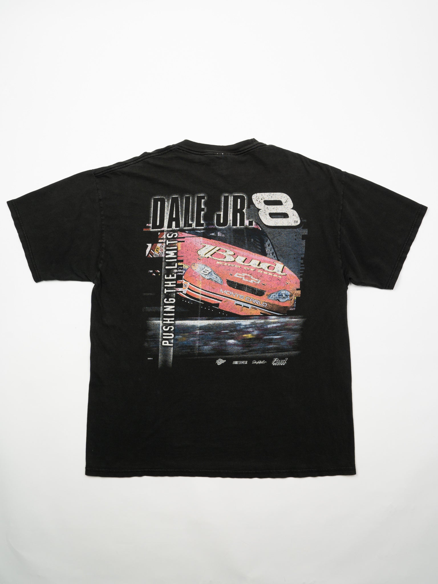 Vintage Black Budweiser #8 Dale Jr. Racing Tee (L)