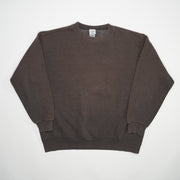 Vintage 90s Washed Brown Crewneck (XL)