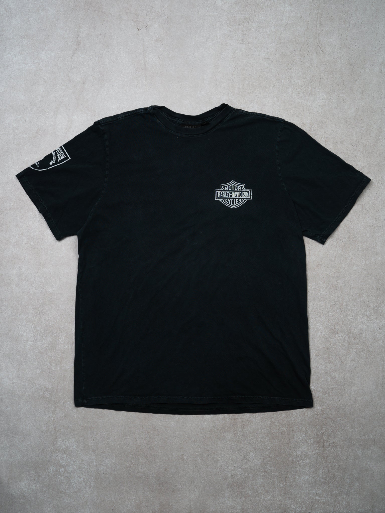 VIntage 90s Black Harley Davidson Operation Freedom Tee (L)