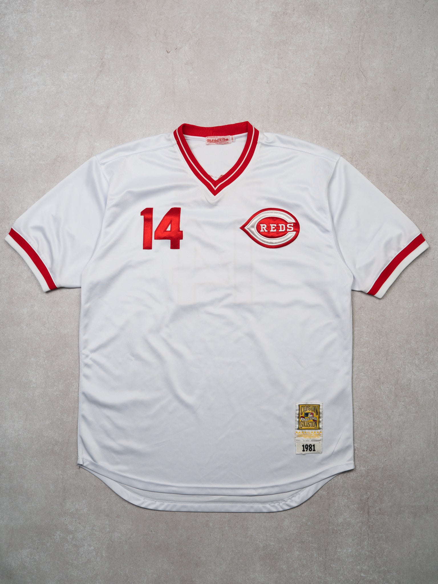 Vintage Cincinnati Red Rose #14 Jersey (L)