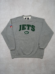 Vintage 90s Grey NY Jets x Starter Crewneck (XL)