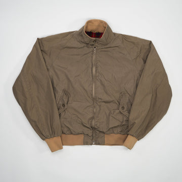 Vintage 70s Biege Baracuta Harrington Bomber Jacket (M) | Rebalance Vintage.