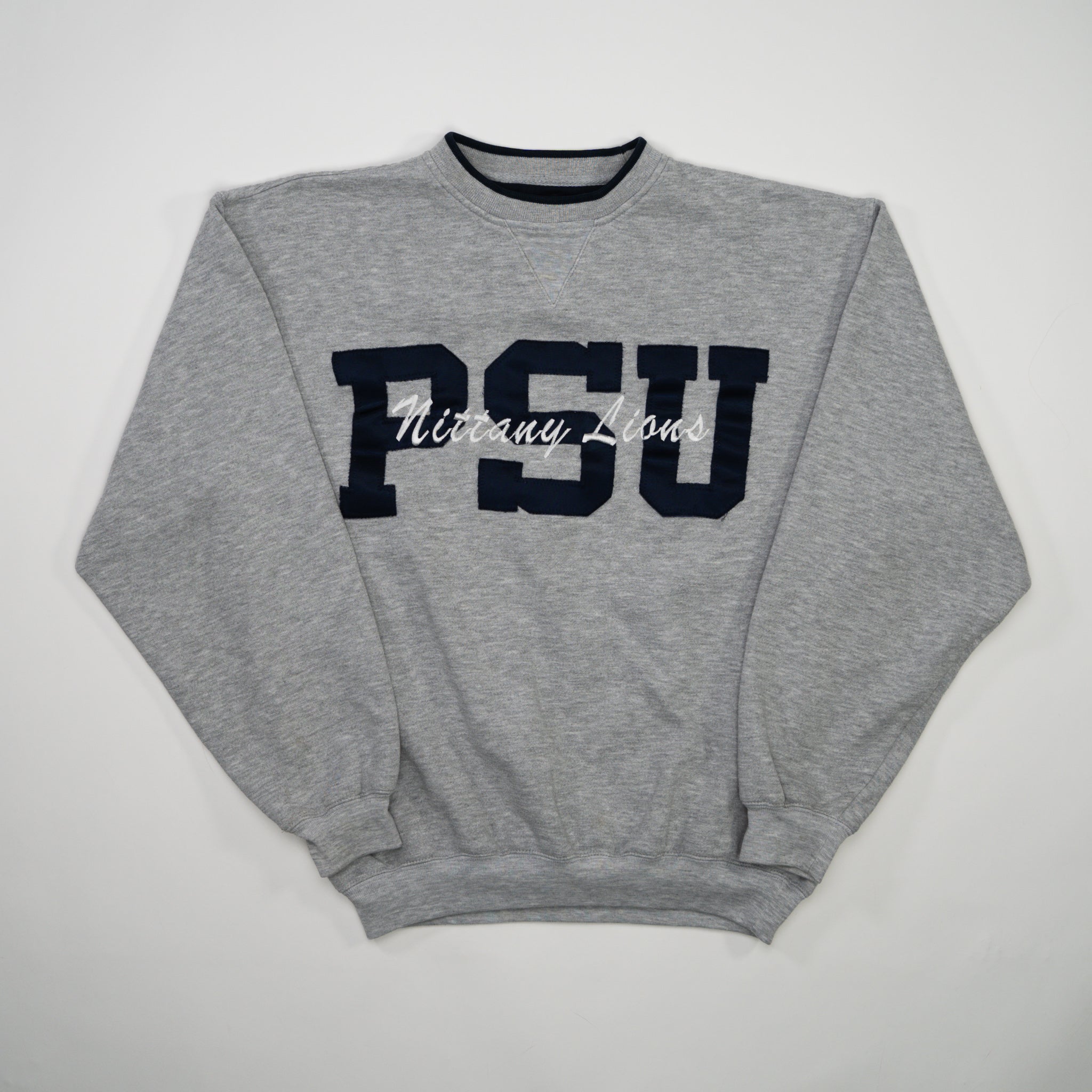 Vintage Grey PSU Nittany Lions Crewneck (M)