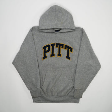 Vintage Grey Pitt x Steve + Barrys Hoodie (S) | Rebalance Vintage.