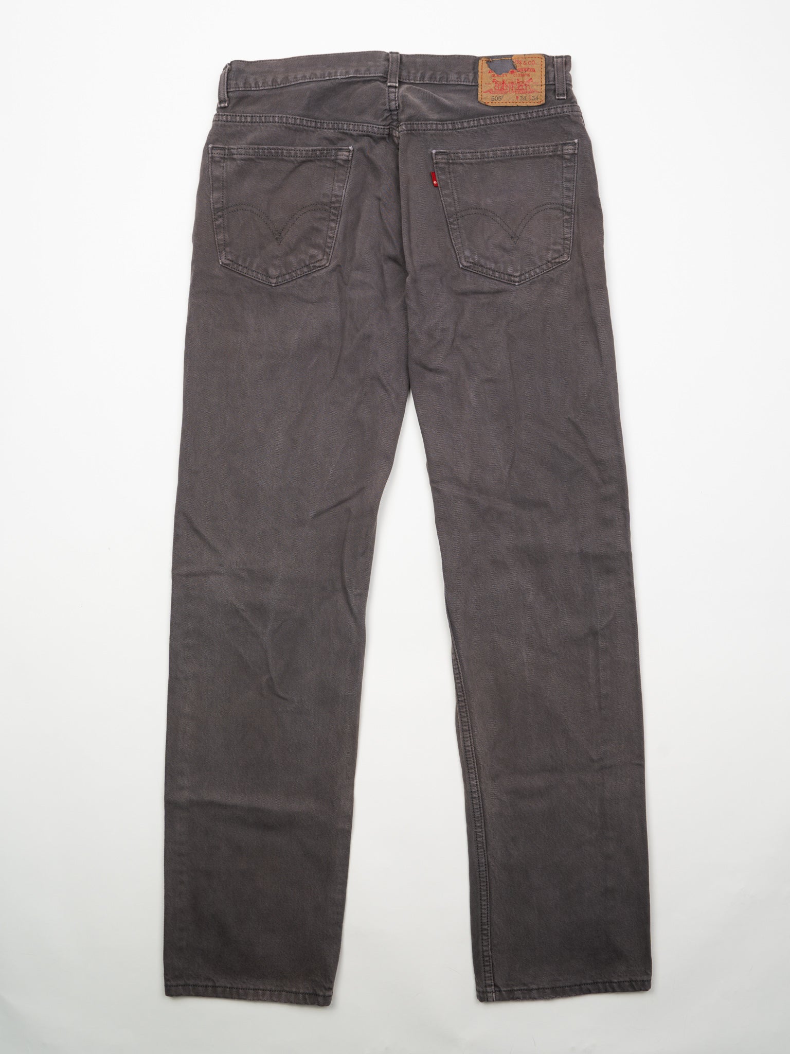 Vintage Brown 505 Levi Jeans (34 x 34)