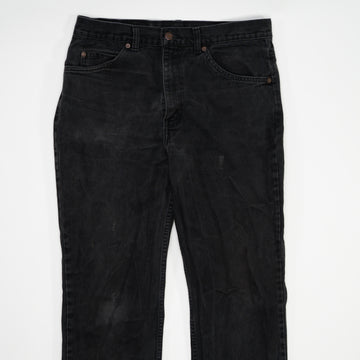 Vintage 70s Washed Black Levi Jeans (34 x 32) | Rebalance Vintage.