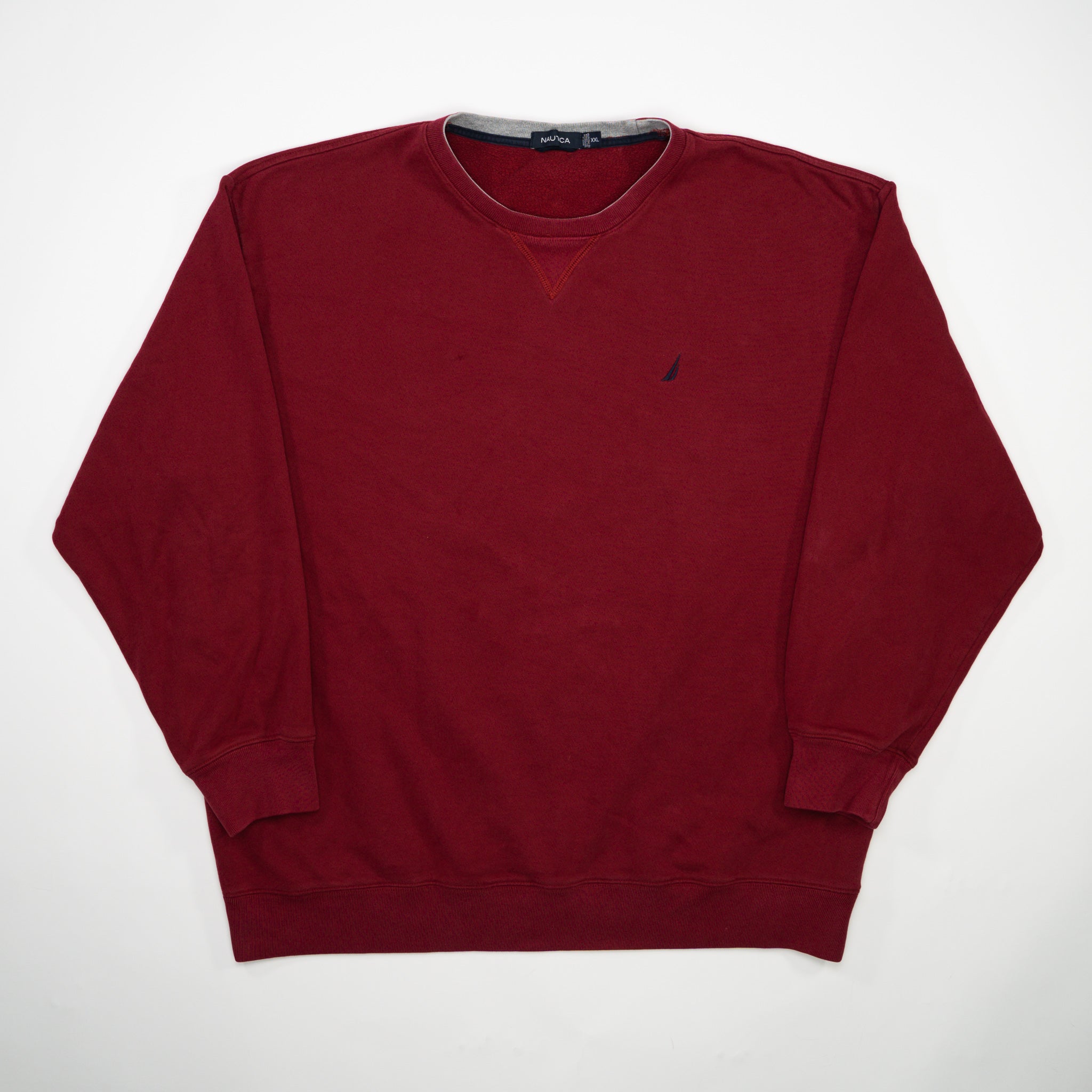 Vintage Red Nautica Crewneck (XL/XXL)