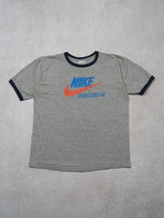 Vintage Grey Nike Sportswear Ringer Tee (L)