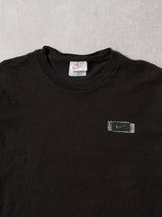 Vintage 90s Washed Black Nike Bogo Tee (M)