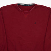 Vintage Red Nautica Crewneck (XL/XXL)