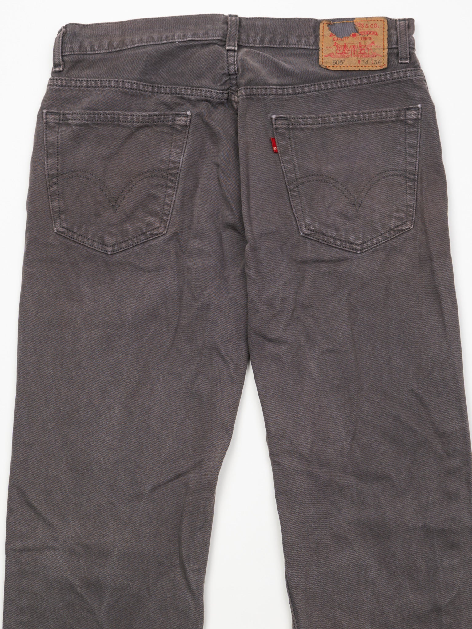 Vintage Brown 505 Levi Jeans (34 x 34)