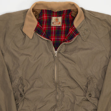 Vintage 70s Biege Baracuta Harrington Bomber Jacket (M) | Rebalance Vintage.