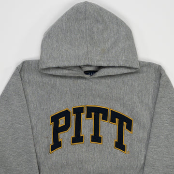 Vintage Grey Pitt x Steve + Barrys Hoodie (S) | Rebalance Vintage.