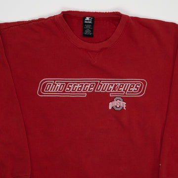 Vintage Red Ohio State Buckeyes x Starter Crewneck (XL) | Rebalance Vintage.