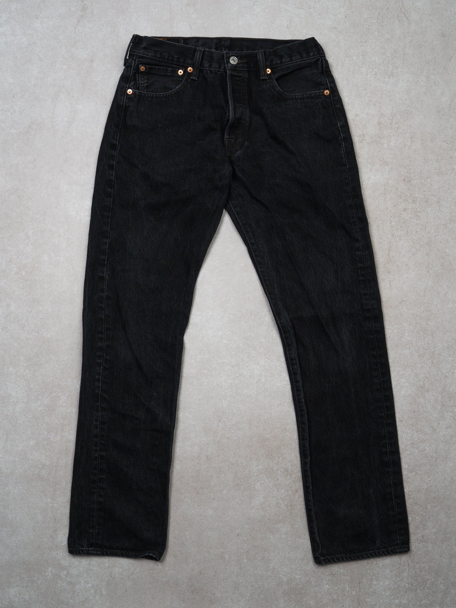Vintage Black 501 Levi Jeans (30 x 32)