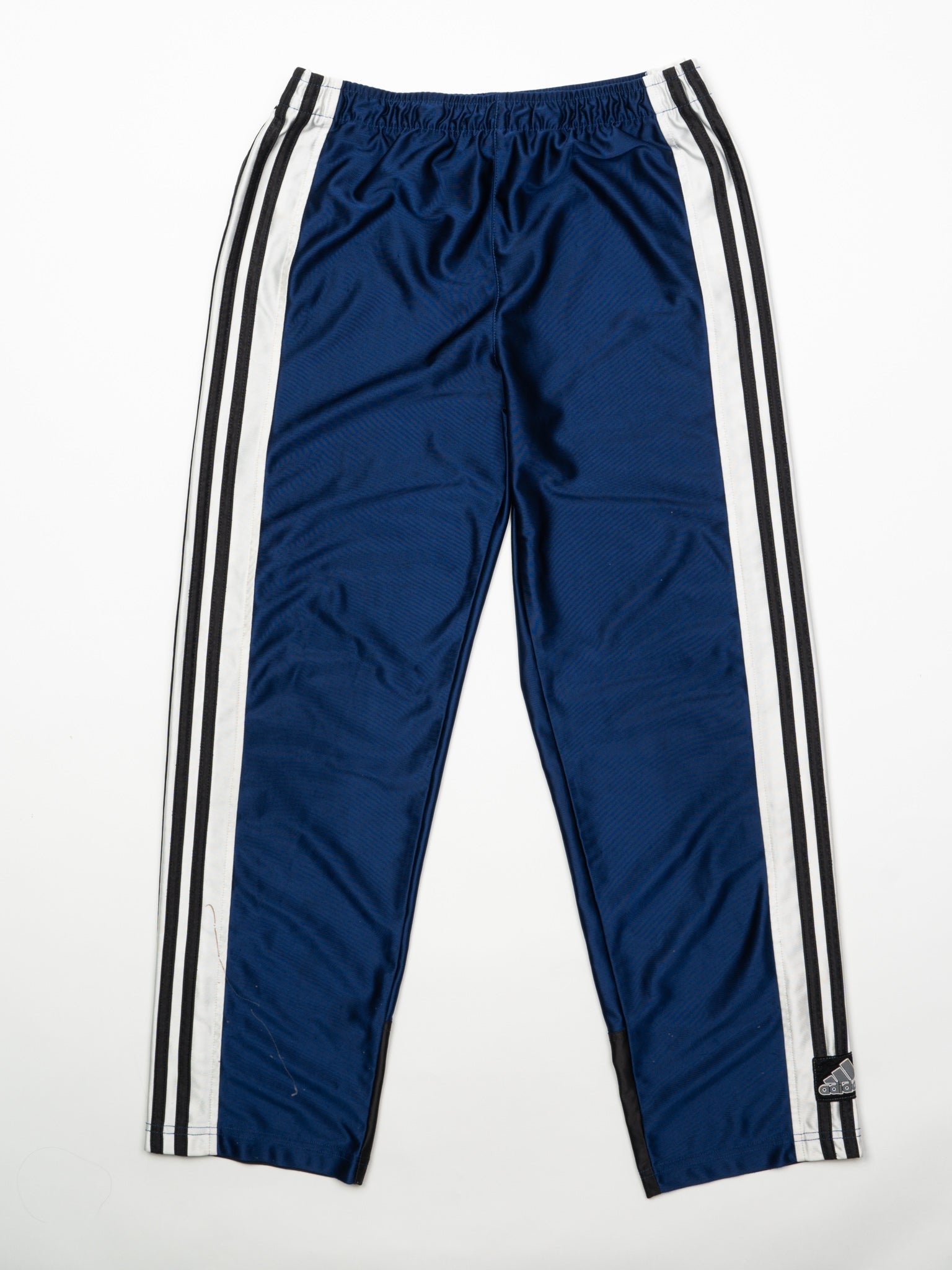 Vintage 90s Blue Adidas Tearaway Track Pants (S/M 28 x 28)