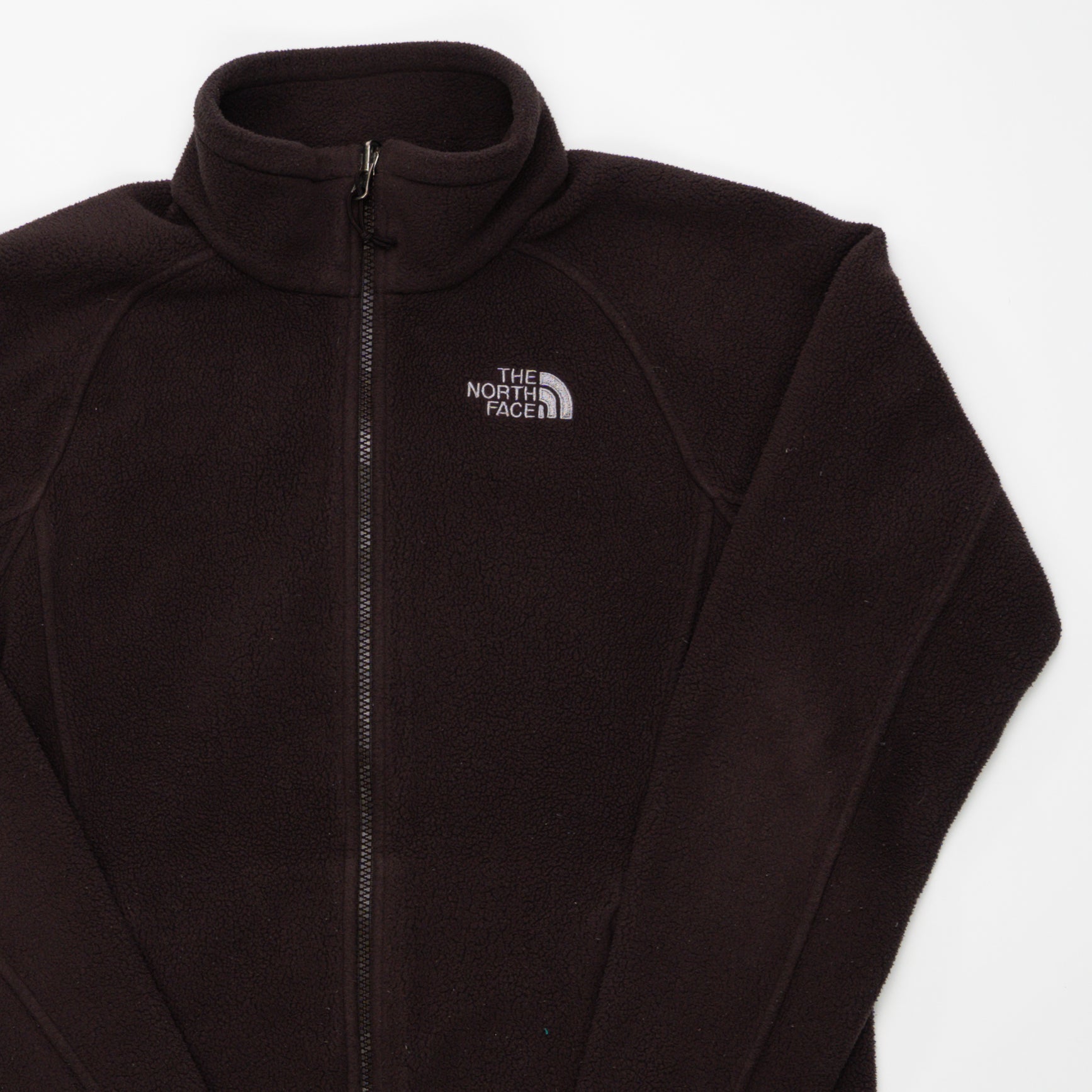 Vintage Brown North Face Fleece Zip Up (S/M) | Rebalance Vintage.