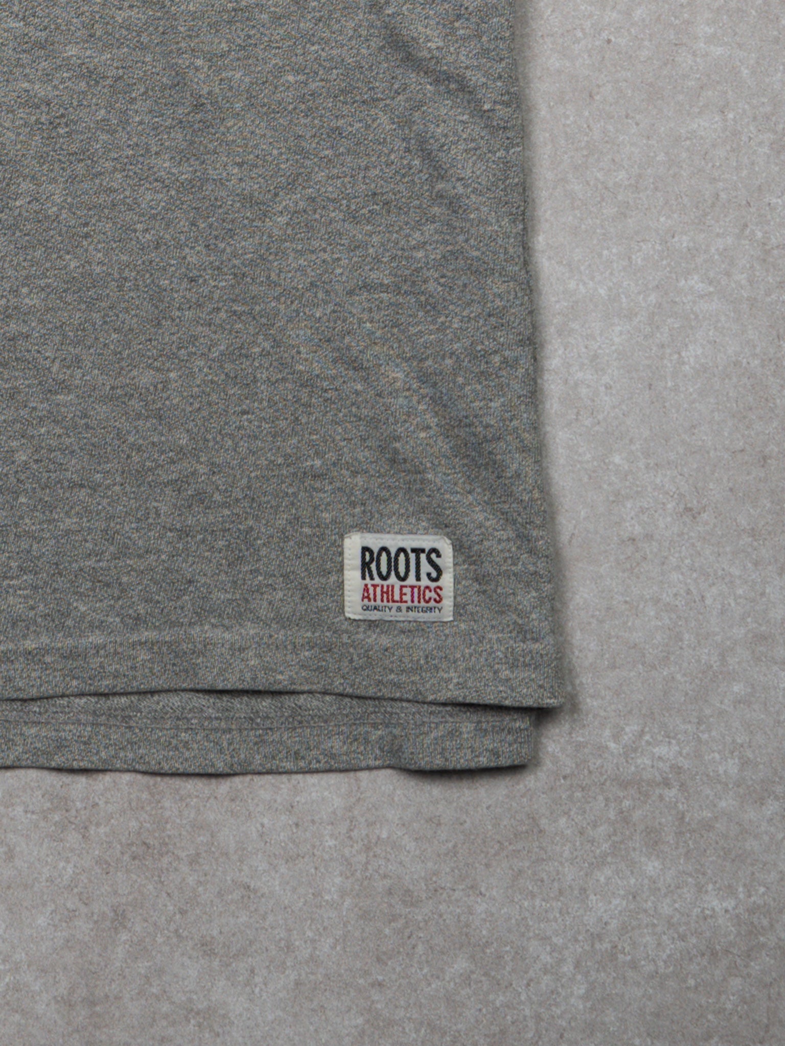 Vintage 90s Grey Faded Roots Tee (L)
