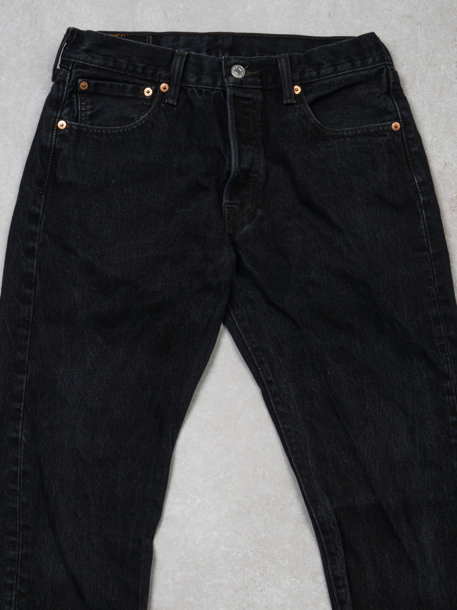 Vintage Black 501 Levi Jeans (30 x 32)
