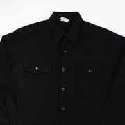 Vintage Black DSCP Workwear Button Up (L)