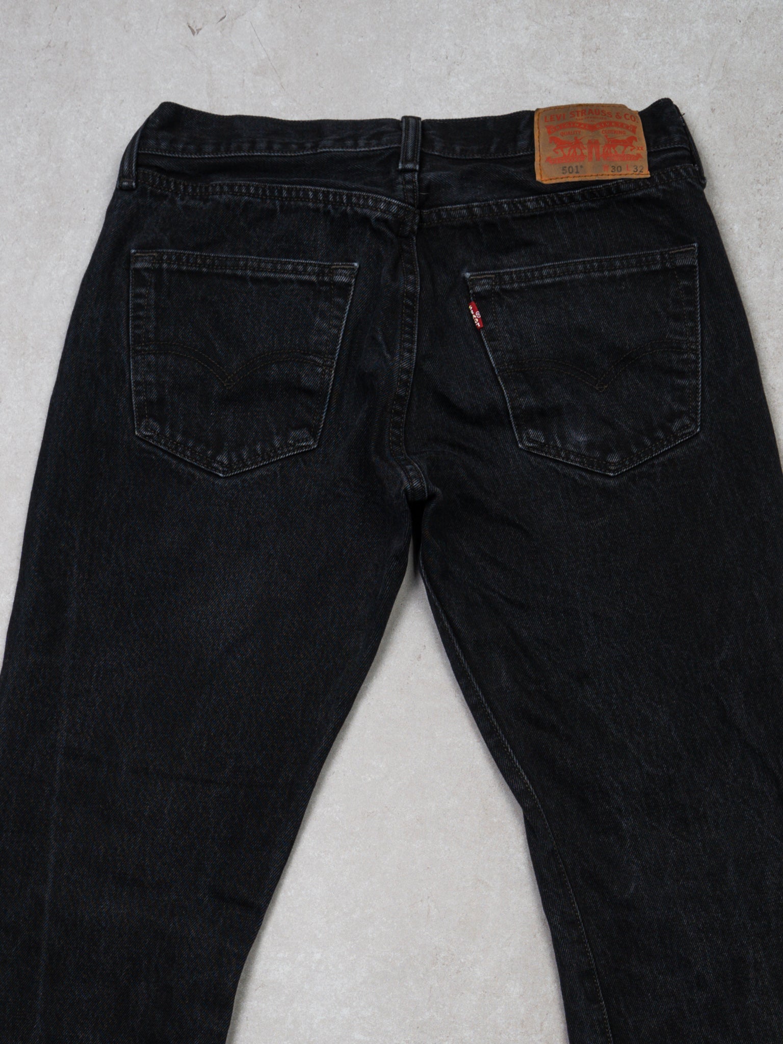Vintage Black 501 Levi Jeans (30 x 32)