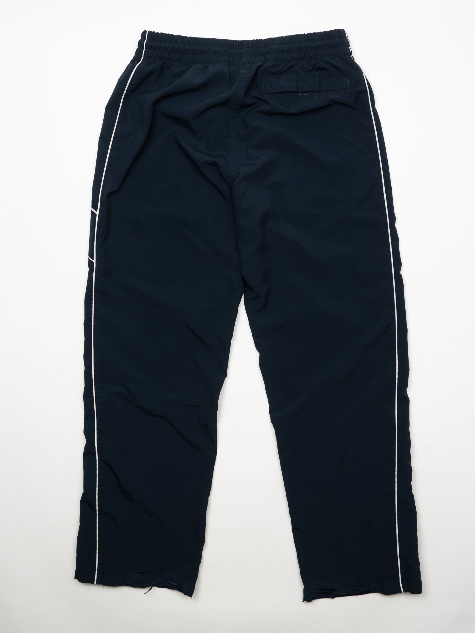 Vintage Navy + White Nike WIndbreaker Pants (M 30 x 30)