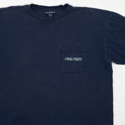 Vintage Blue Nautica Pocket Tee (L/XL)