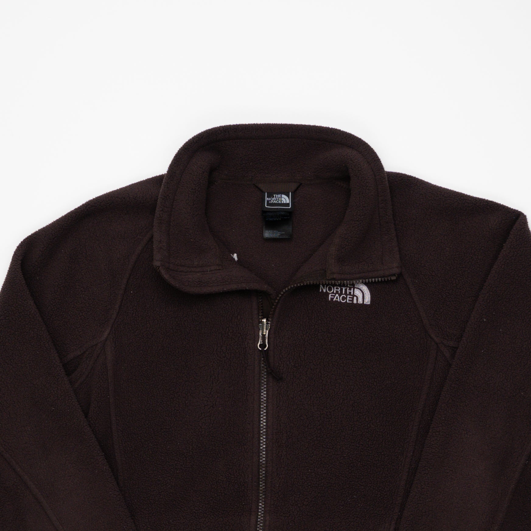 Vintage Brown North Face Fleece Zip Up (S/M) | Rebalance Vintage.