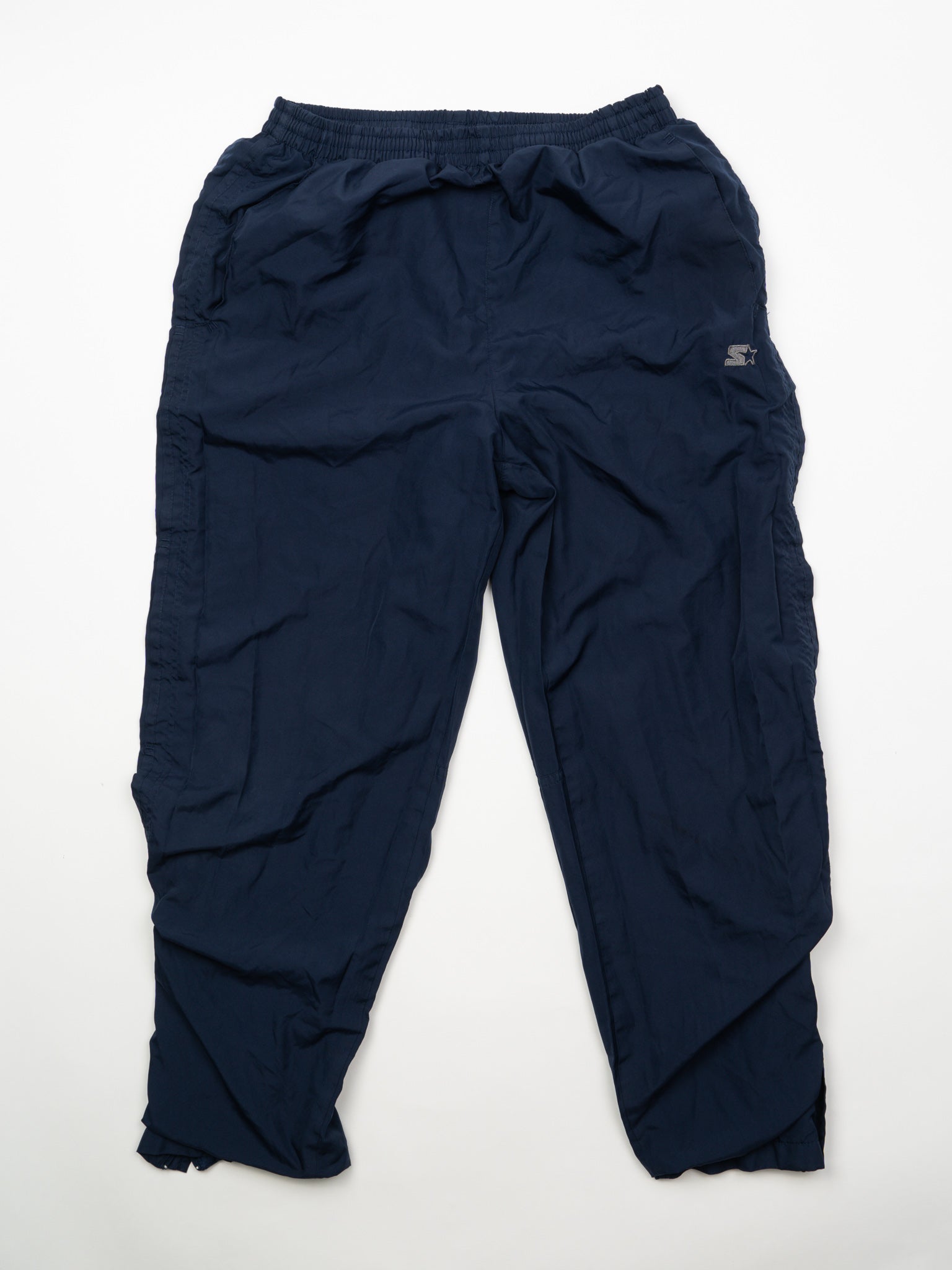 Vintage Navy Starter Air  Windbreaker Pants (M)