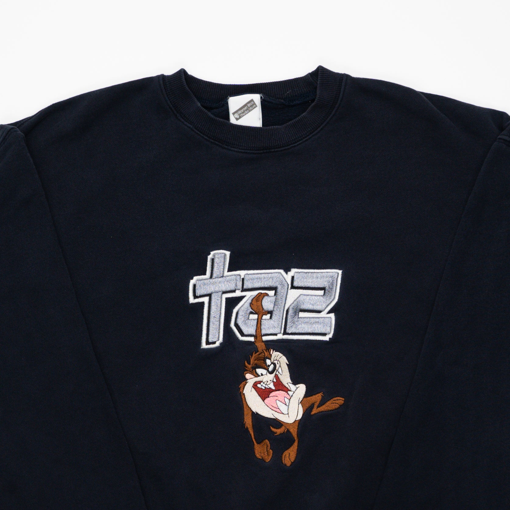 Vintage '99 Warner Bros Taz Crewneck (L/XL) | Rebalance Vintage.