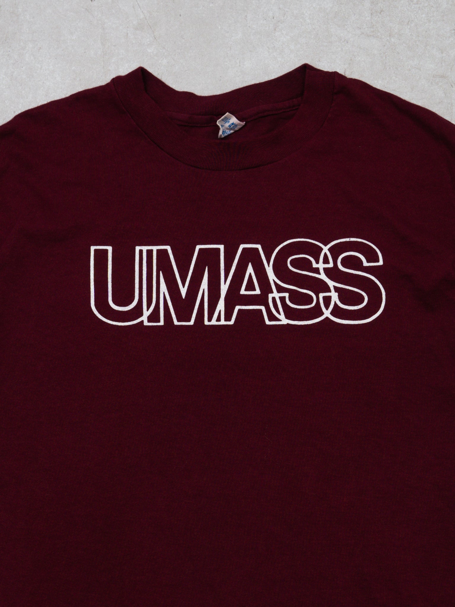 Vintage 90s Maroon UMASS x Champion Tee (M/L)