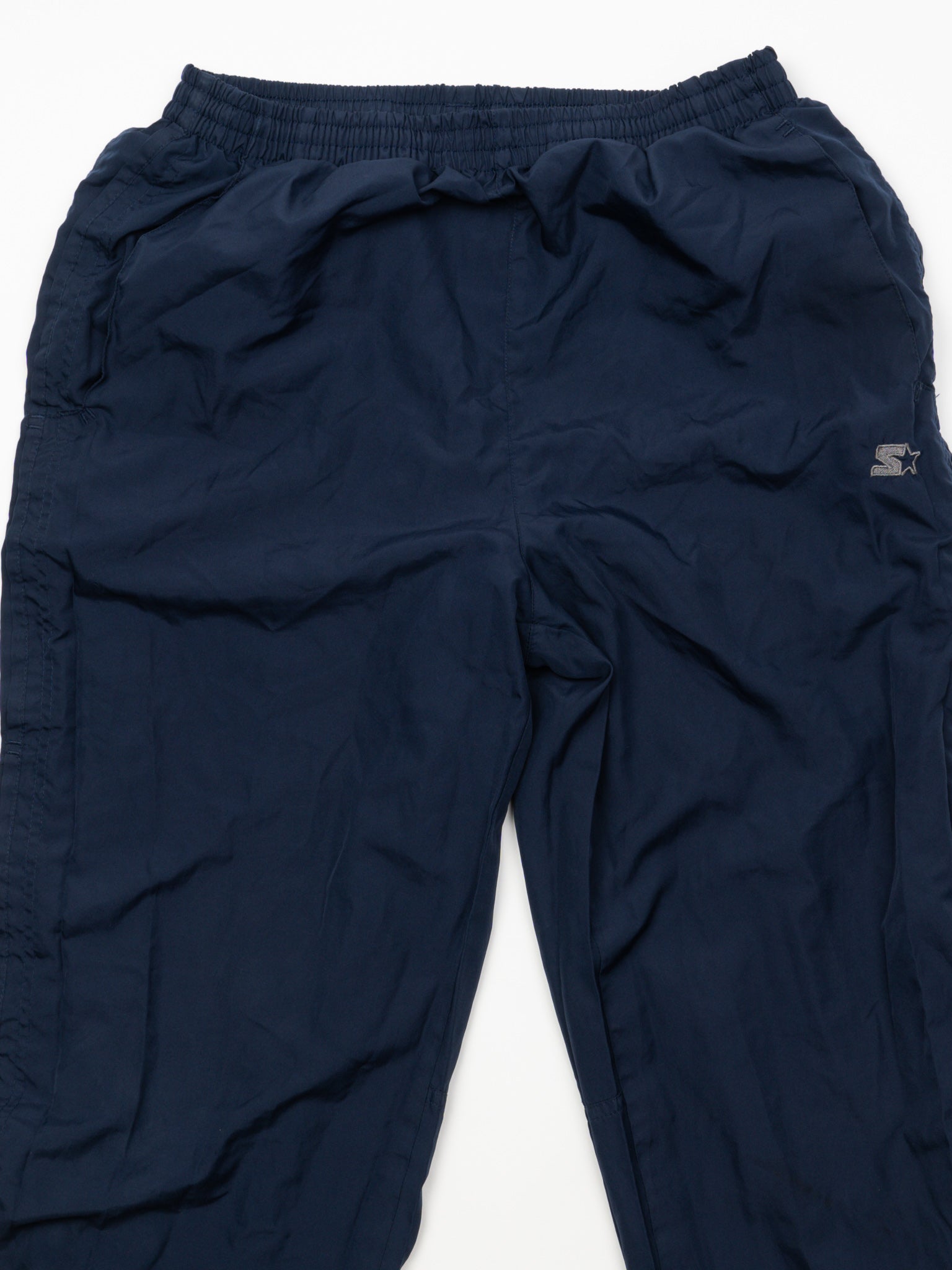 Vintage Navy Starter Air  Windbreaker Pants (M)
