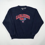 Vintage Blue Canadiens CCM Crewneck (XL)