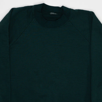 Vintage 80s Green Blank Crewneck (L) | Rebalance Vintage.