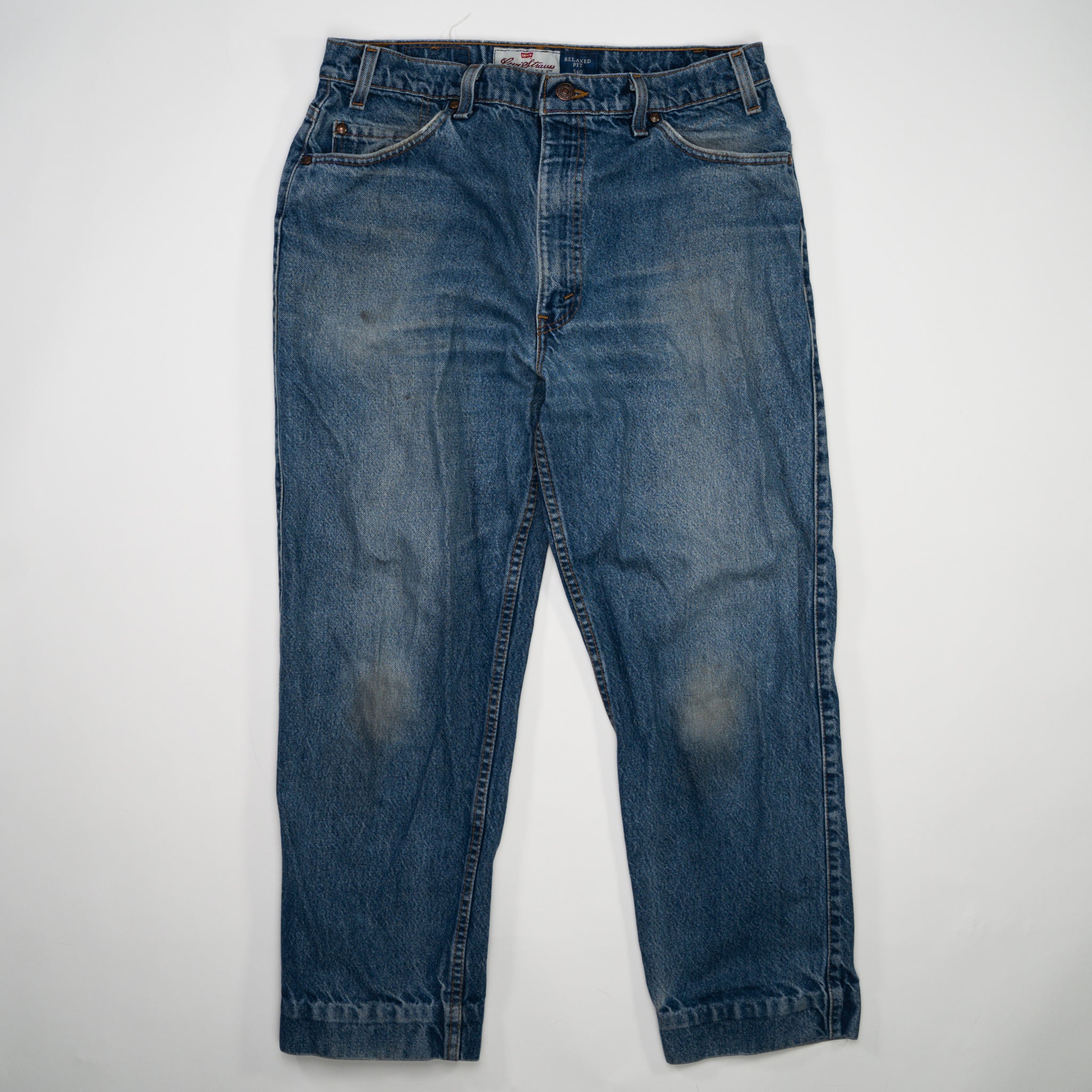 Vintage Blue 70s Levi 540 Jeans (34 x 26)