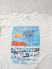 Vintage 92' White In N Out Burger Southern California Hanes Graphic Tee (L/XL)