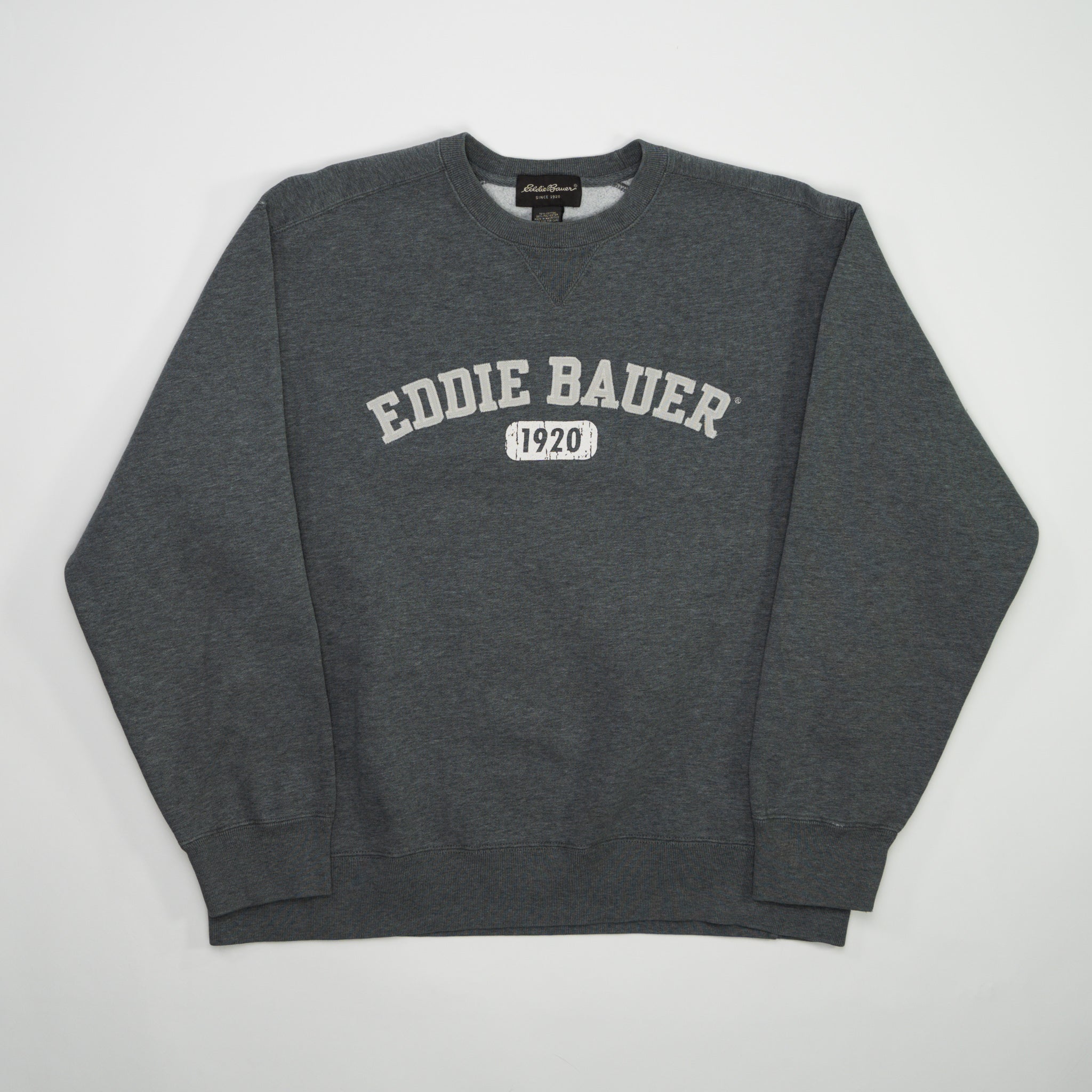 Vintage Grey Eddie Bauer 1920 Crewneck (L)