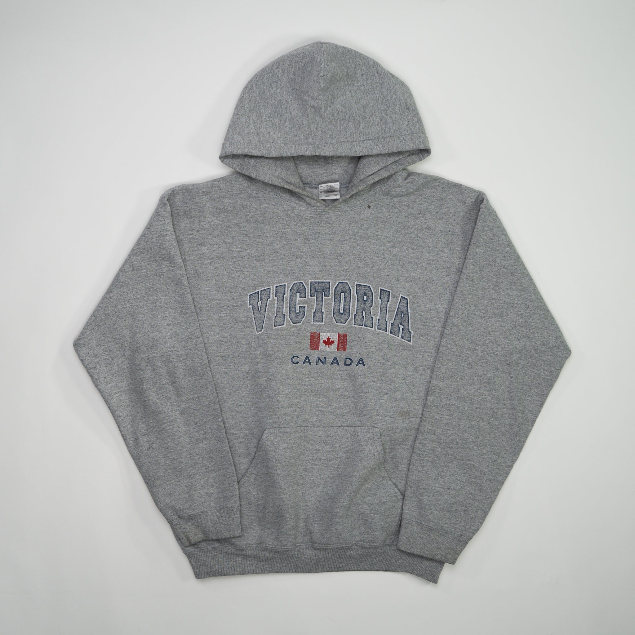 Vintage Grey Victoria Canada Hoodie (M)