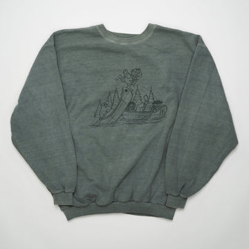 Vintage Rare McDonald's Canoe Trip Crewneck (L) | Rebalance Vintage.