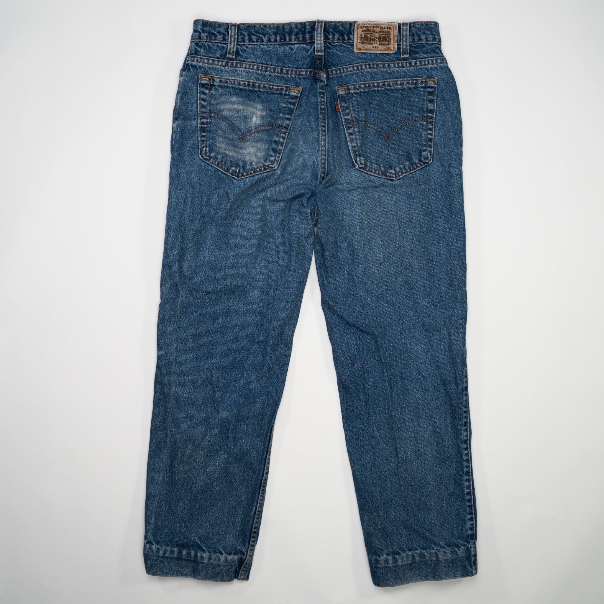 Vintage Blue 70s Levi 540 Jeans (34 x 26)