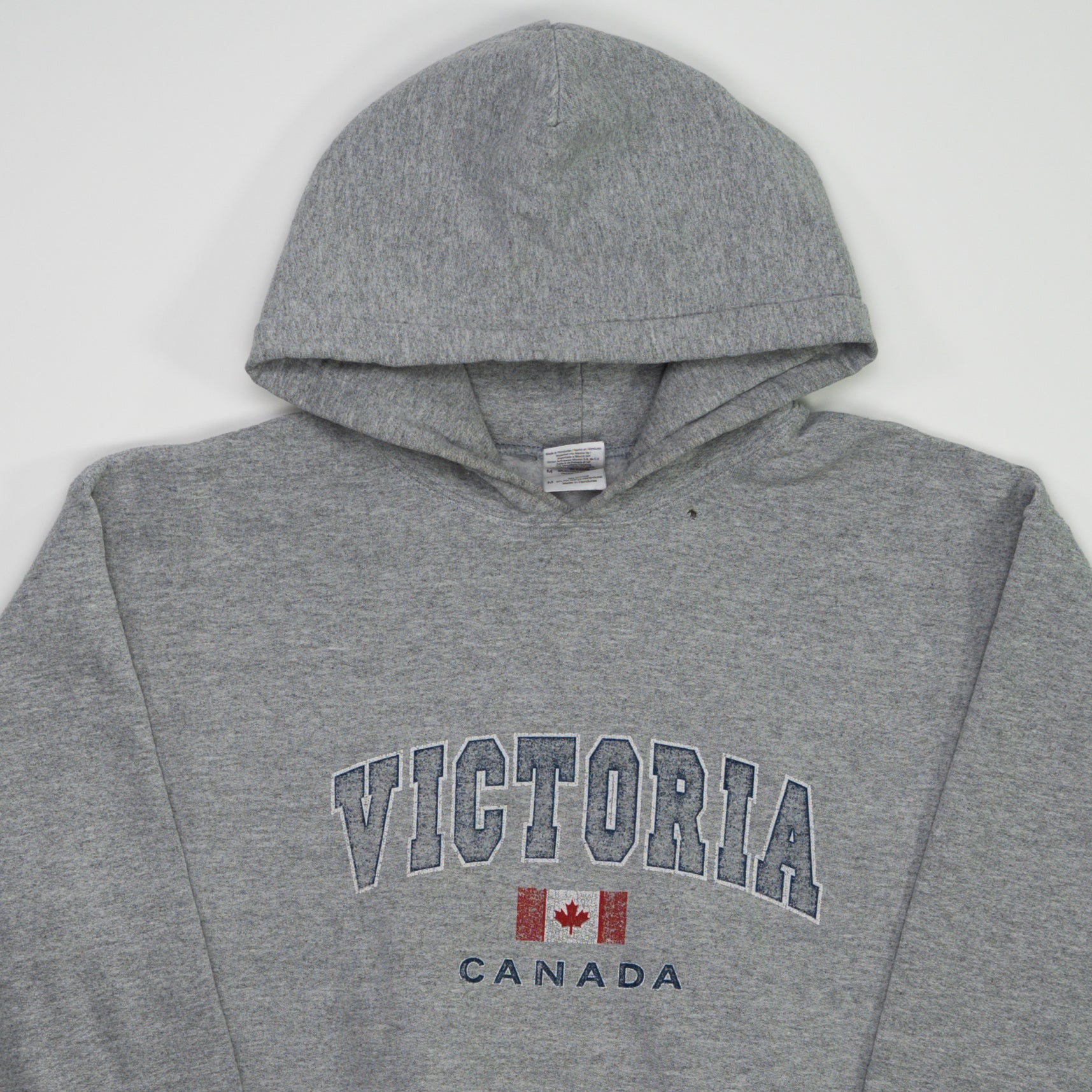 Vintage Grey Victoria Canada Hoodie (M)