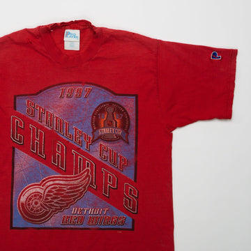 Vintage '97 Red Wings Stanley Cup Champ Tee (S/M) | Rebalance Vintage.