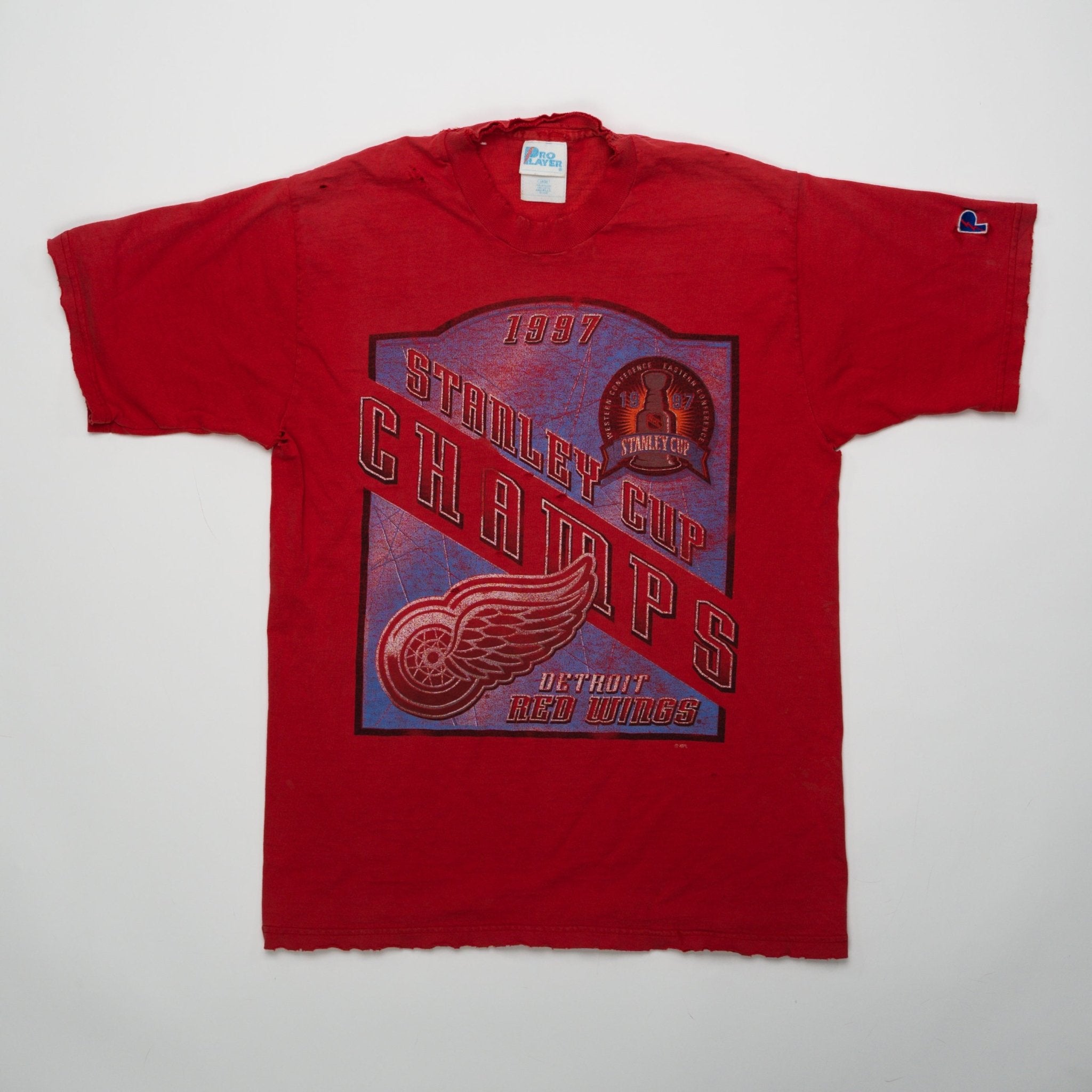 Vintage '97 Red Wings Stanley Cup Champ Tee (S/M) | Rebalance Vintage.