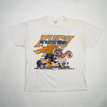 Vintage White 90s FVSU Homecoming Tee (L) | Rebalance Vintage.