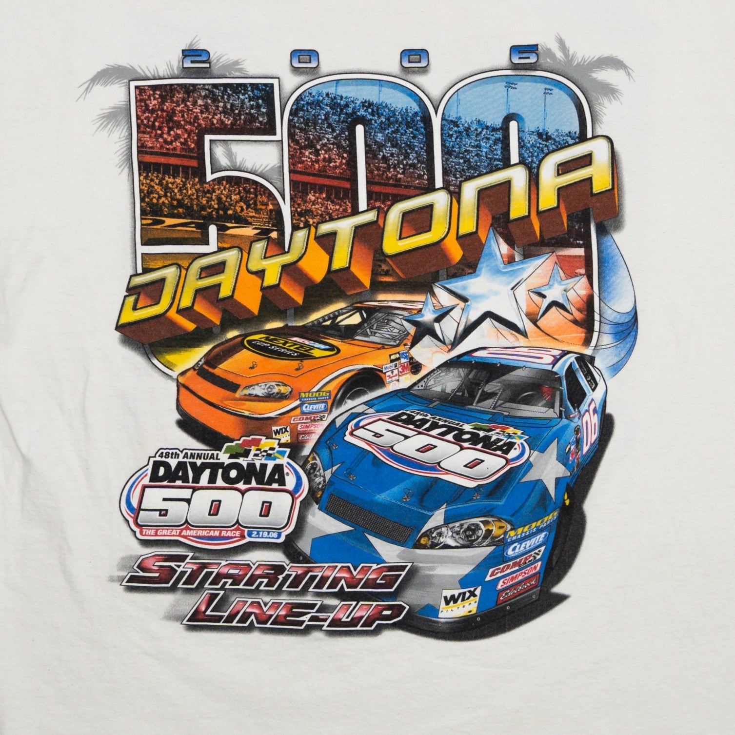 Vintage '06 Daytona 500  Starting Line Up Tee (XL) | Rebalance Vintage.