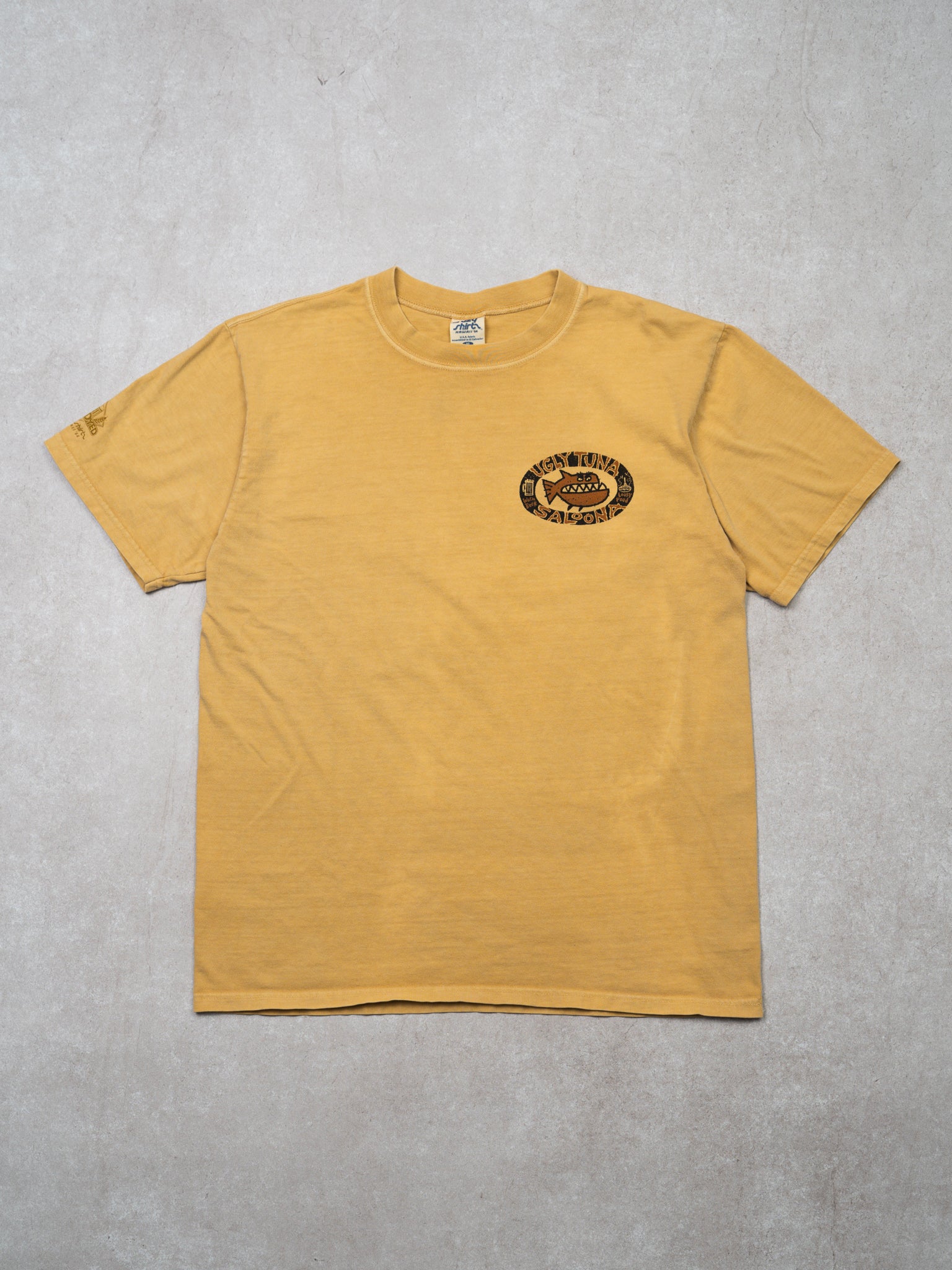 Vintage Yellow Ugly Tuna Saloona Key West Tee (S) – Rebalance Vintage